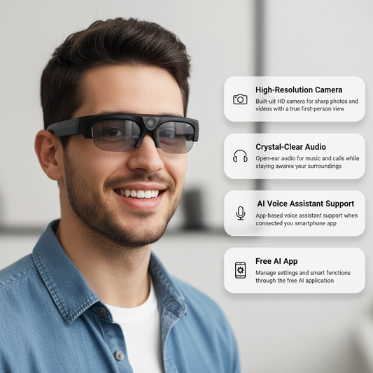 🎉 New Year Comfort Sale — 30% OFF|SOOTHERA SMART GLASSES