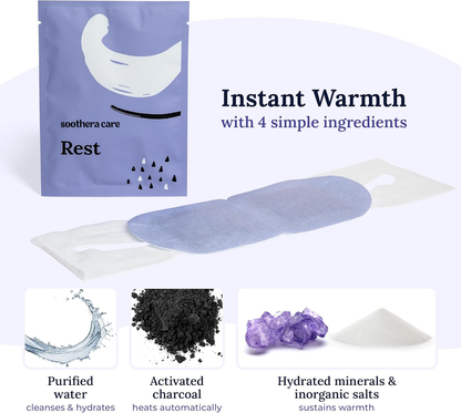 Soothera Care Rest: Self Heating Warm Compress for Dry Eyes
