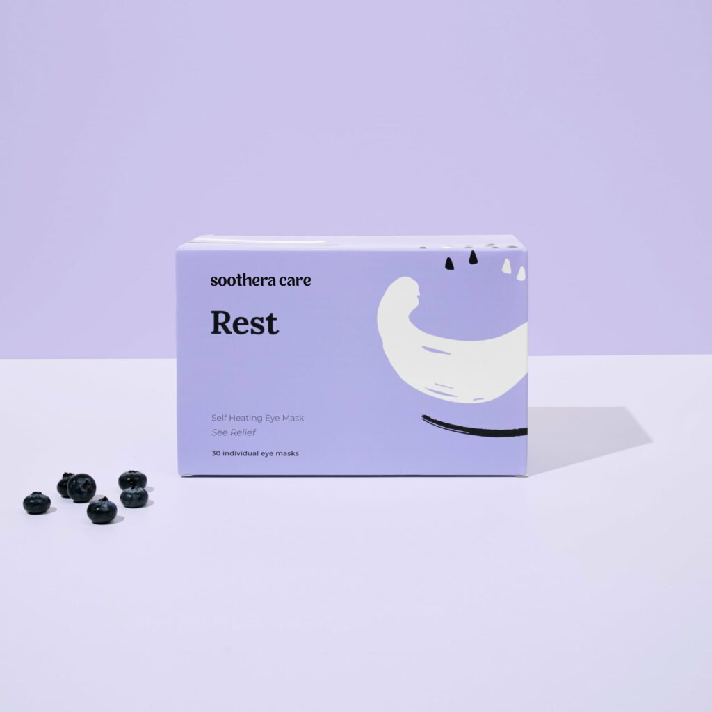 Soothera Care Rest: Self Heating Warm Compress for Dry Eyes